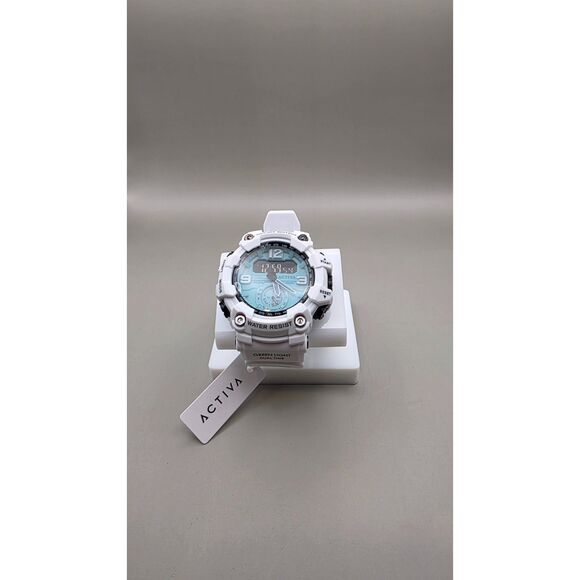 Activa Other - Activa Vextron X/ Dual-time/ Chronograph/ White-52mm